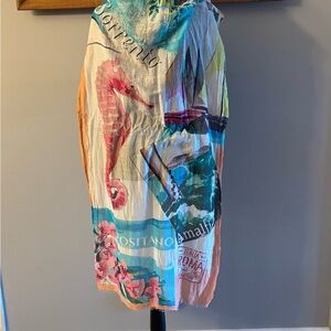 Amalfi Coast Unbranded Rectangular Scarf